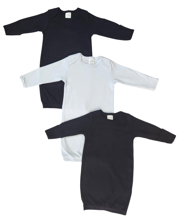 Newborn Baby Boy 3 Piece Gown Set Nc_0851 - GreatEagleInc