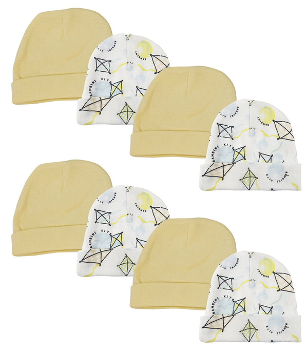 Baby Boy, Baby Girl, Unisex Infant Caps (pack Of 8) Nc_0366 - GreatEagleInc