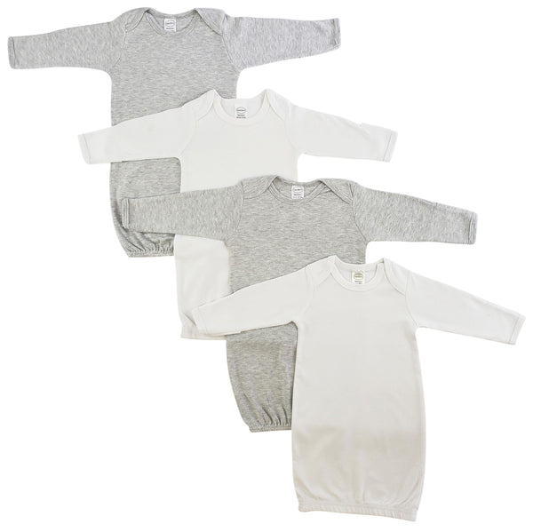 Newborn Baby 4 Pc Gown Set Ls_0685 - Infant Wear