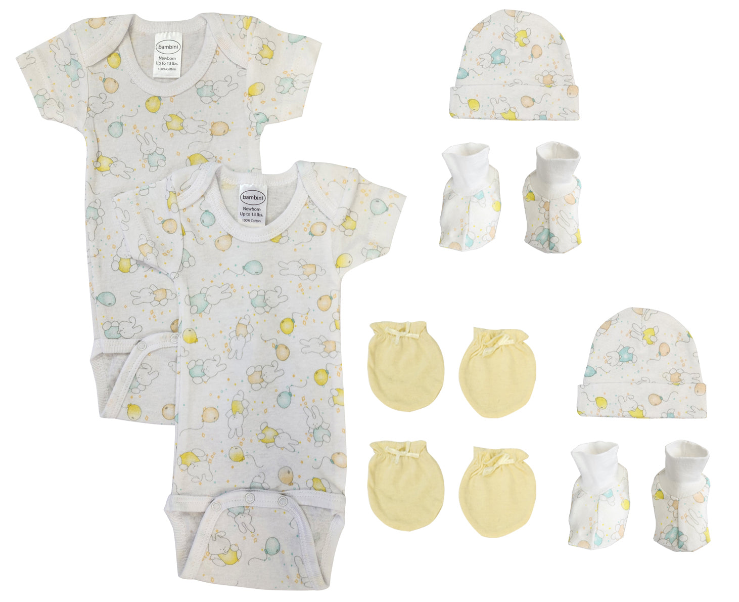 Unisex Newborn Baby 8 Pc  Sets Nc_0658 - GreatEagleInc