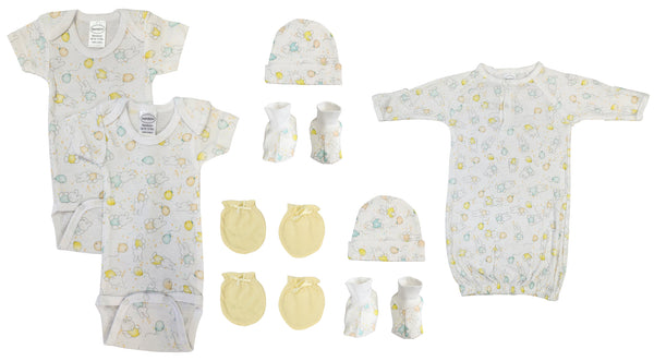 Unisex Newborn Baby 9 Pc  Sets Nc_0660 - GreatEagleInc