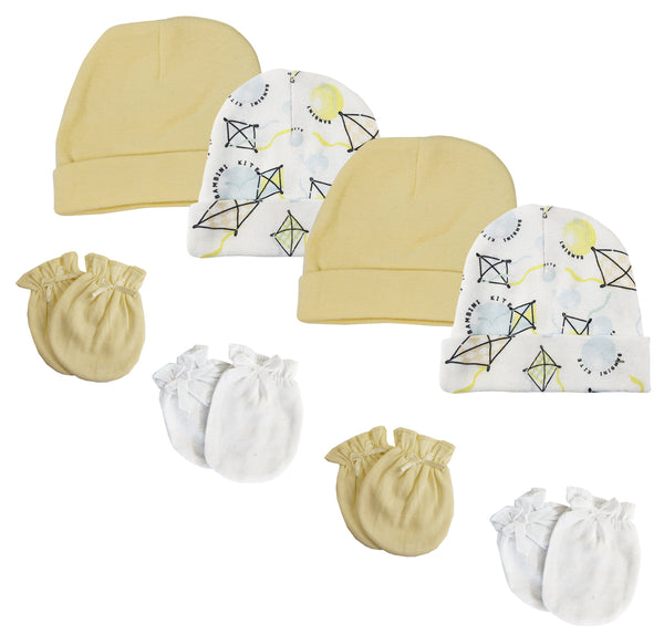 Baby Boy, Baby Girl, Unisex Infant Caps (pack Of 8) Nc_0367 - GreatEagleInc