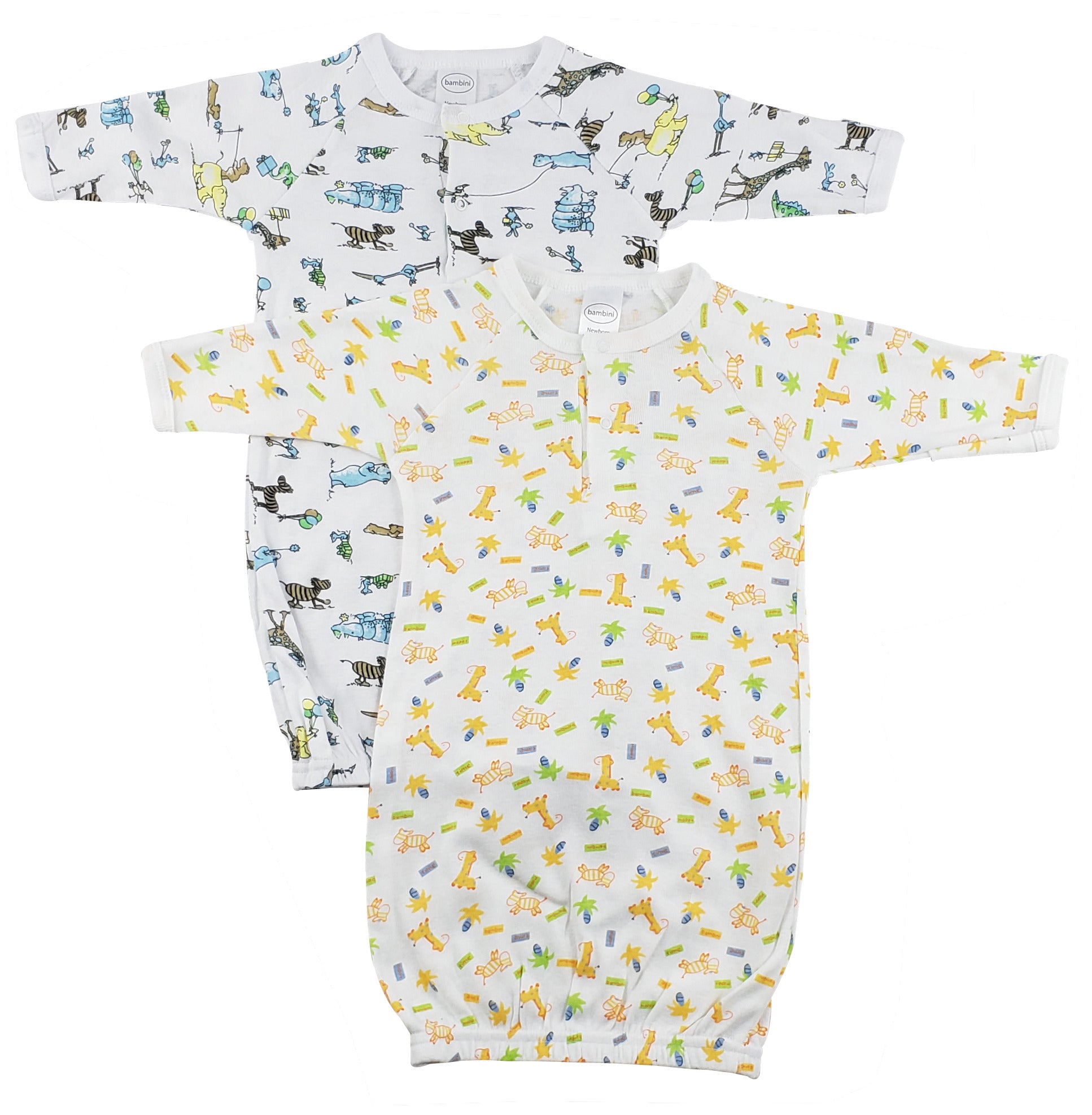 Infant Gowns - 2 Pack Cs_0046 - GreatEagleInc