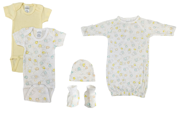 Unisex Newborn Baby 5 Pc  Sets Nc_0645 - GreatEagleInc
