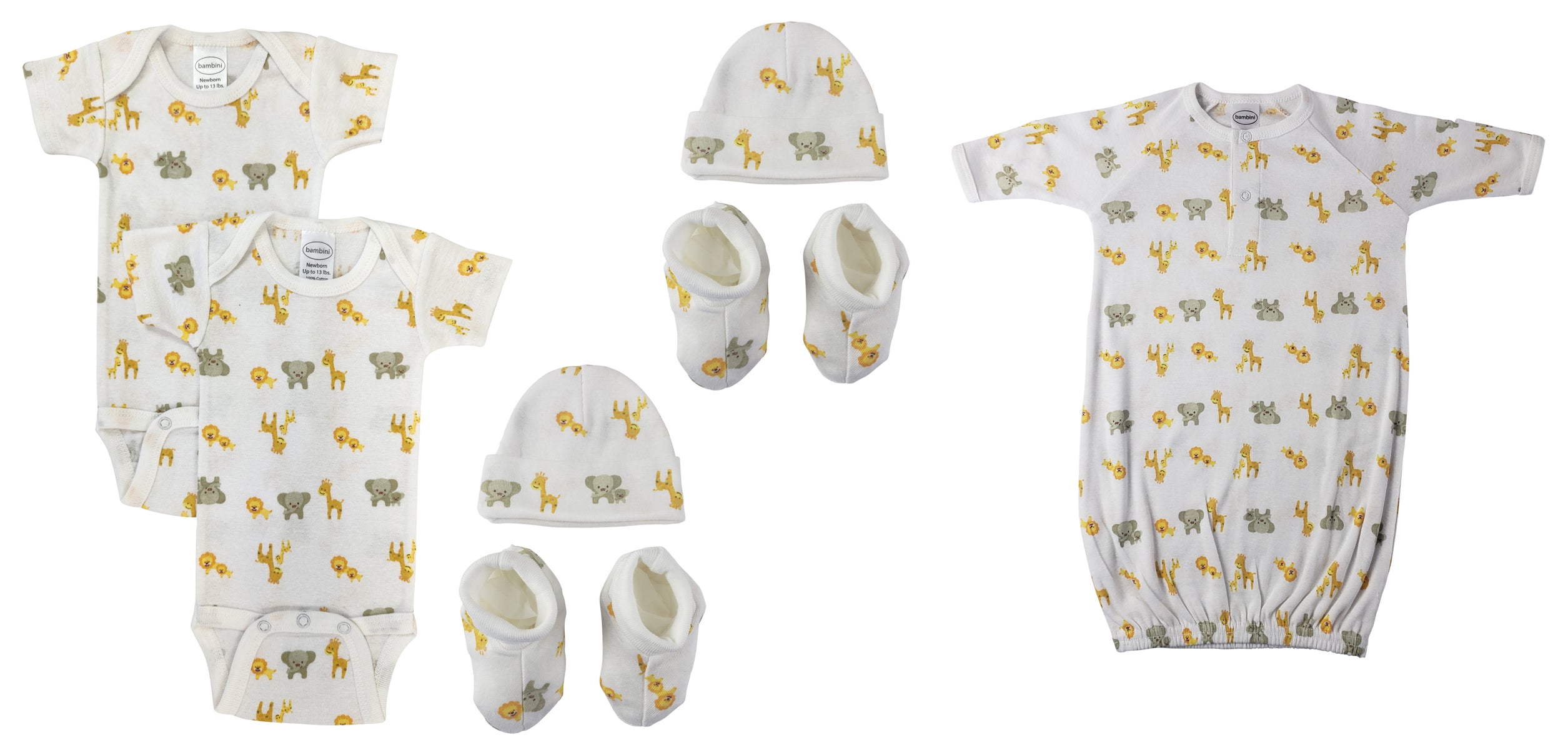 Unisex Newborn Baby 7 Pc  Sets Nc_0693 - GreatEagleInc