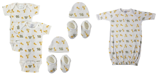Unisex Newborn Baby 7 Pc  Sets Nc_0693 - GreatEagleInc