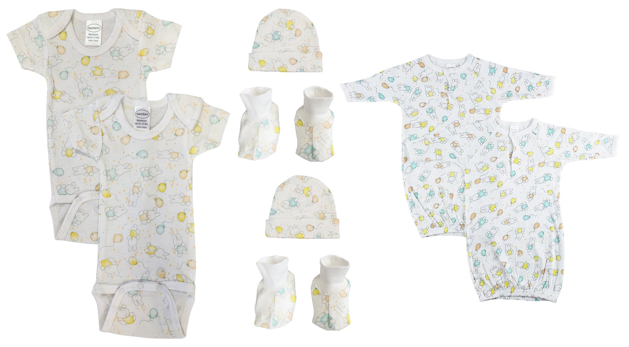 Unisex Newborn Baby 8 Pc  Sets Nc_0661 - GreatEagleInc