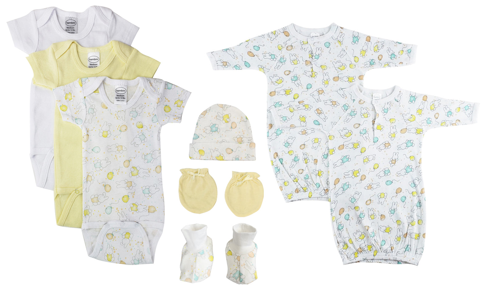 Unisex Newborn Baby 8 Pc  Sets Nc_0643 - GreatEagleInc