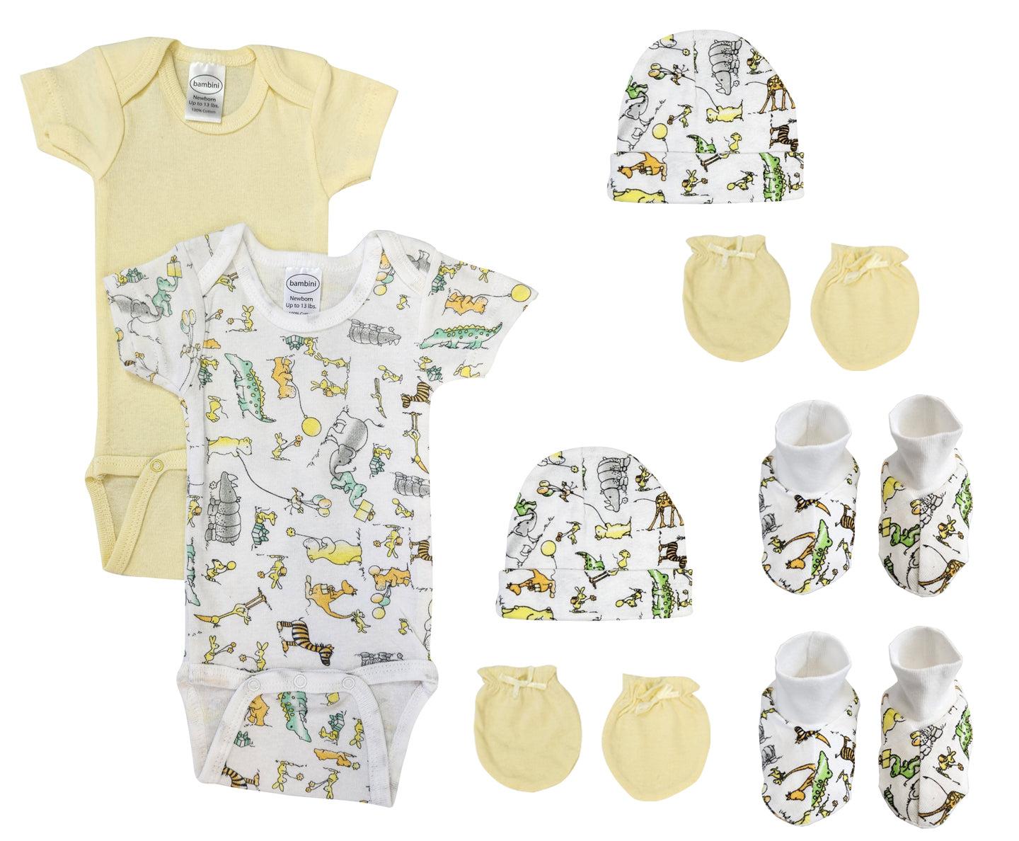 Unisex Newborn Baby 8 Pc  Sets Nc_0562 - GreatEagleInc