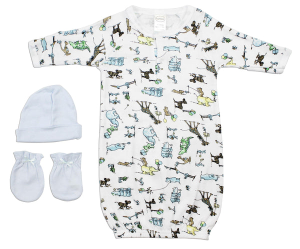 Boys 3 Piece  Set Ls_0124 - Infant Wear
