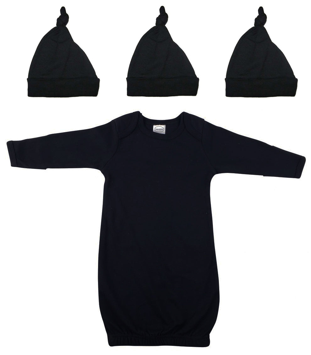 Unisex Newborn Baby 4 Piece Gown Set Nc_0874 - GreatEagleInc