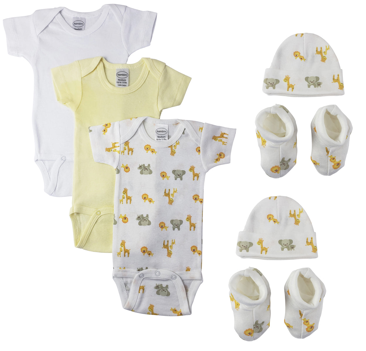 Unisex Newborn Baby 7 Pc  Sets Nc_0676 - GreatEagleInc