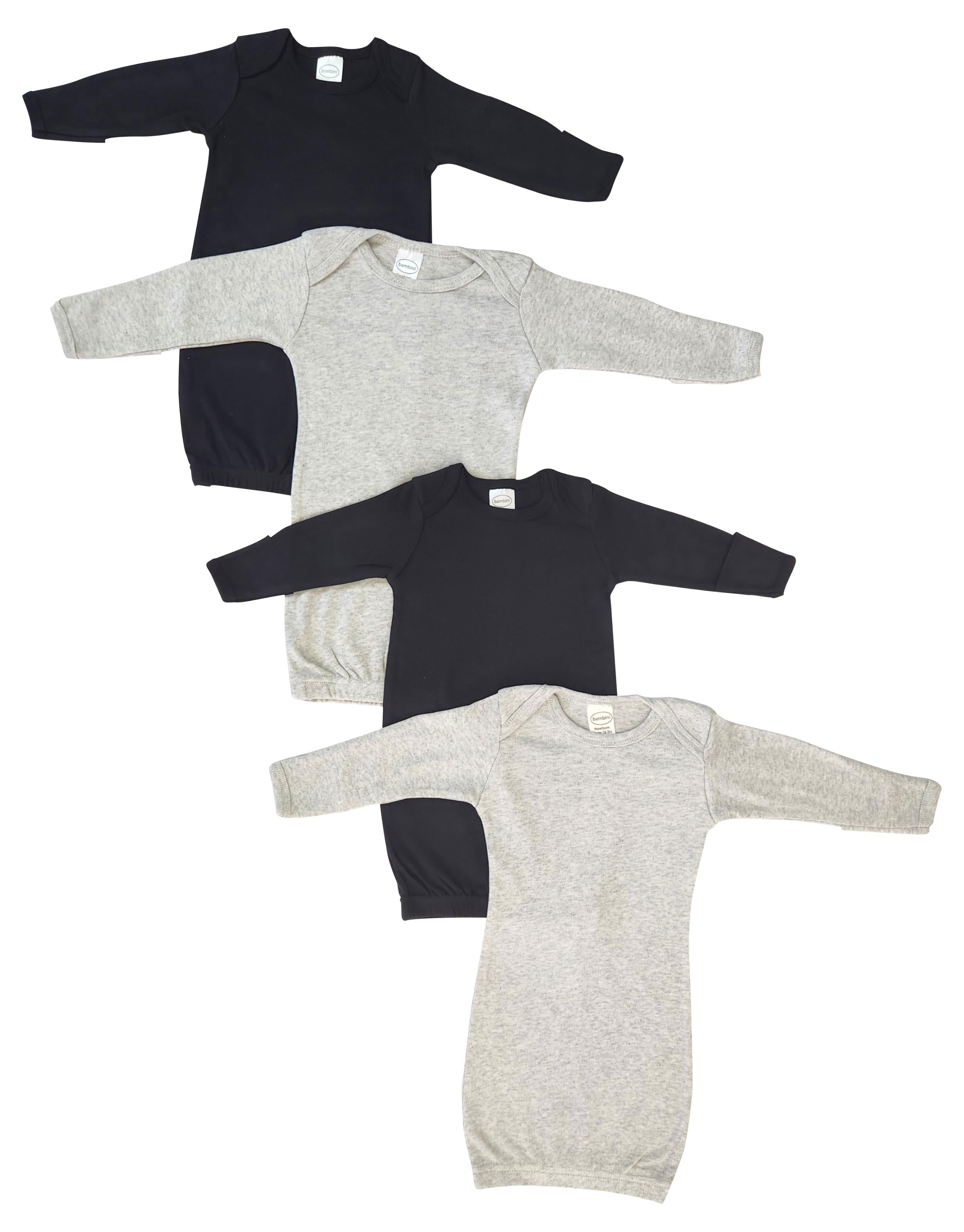 Unisex Newborn Baby 4 Piece Gown Set Nc_0860 - GreatEagleInc