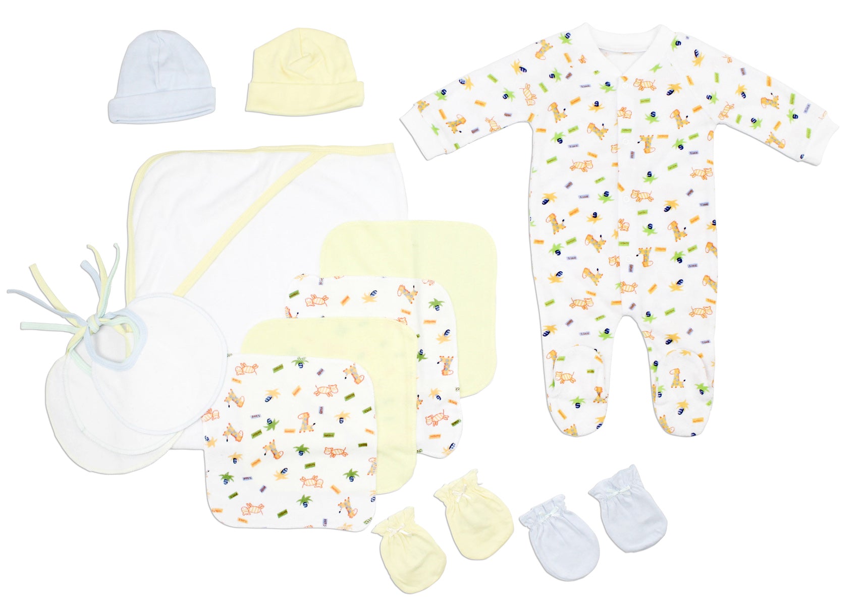 Newborn Baby Boys 13 Pc  Baby Shower Gift Set Ls_0098 - GreatEagleInc