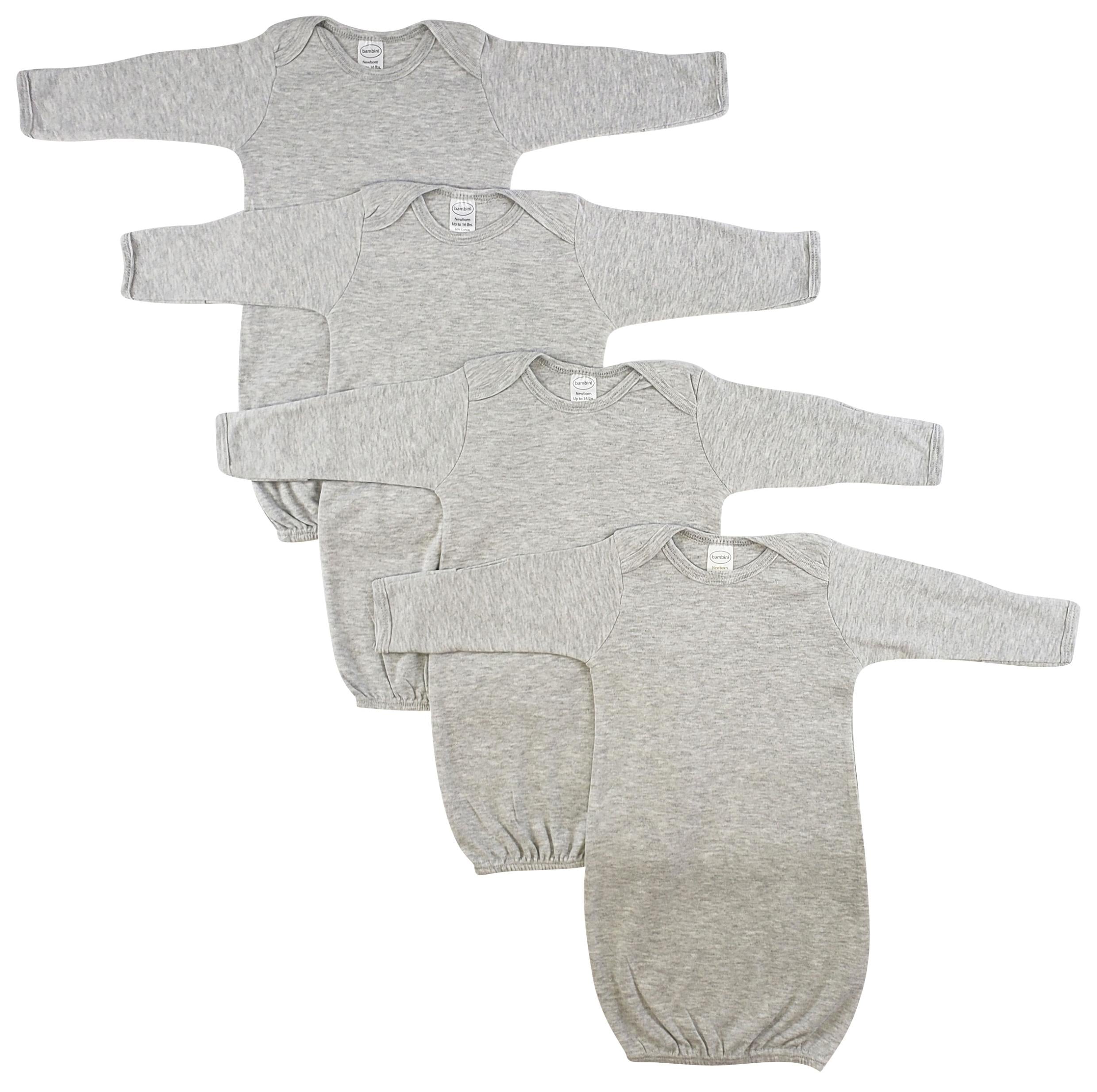 Newborn Baby 4 Piece Gown Set Ls_0678 - GreatEagleInc