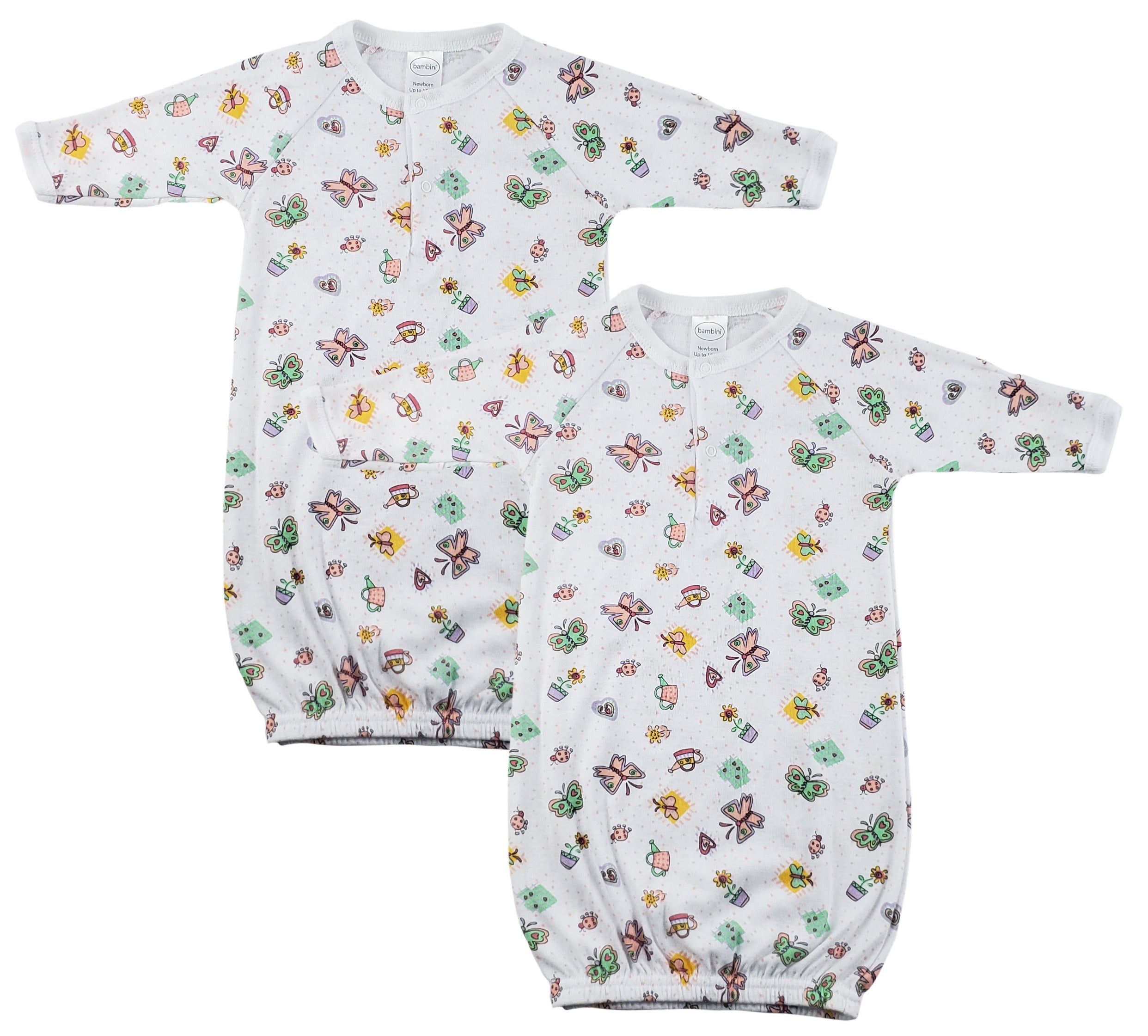 Infant Gowns - 2 Pack Cs_0053 - GreatEagleInc