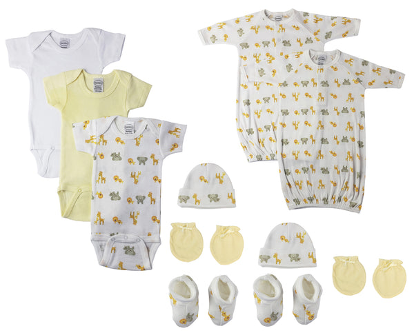 Unisex Newborn Baby 11 Pc  Sets Nc_0679 - GreatEagleInc