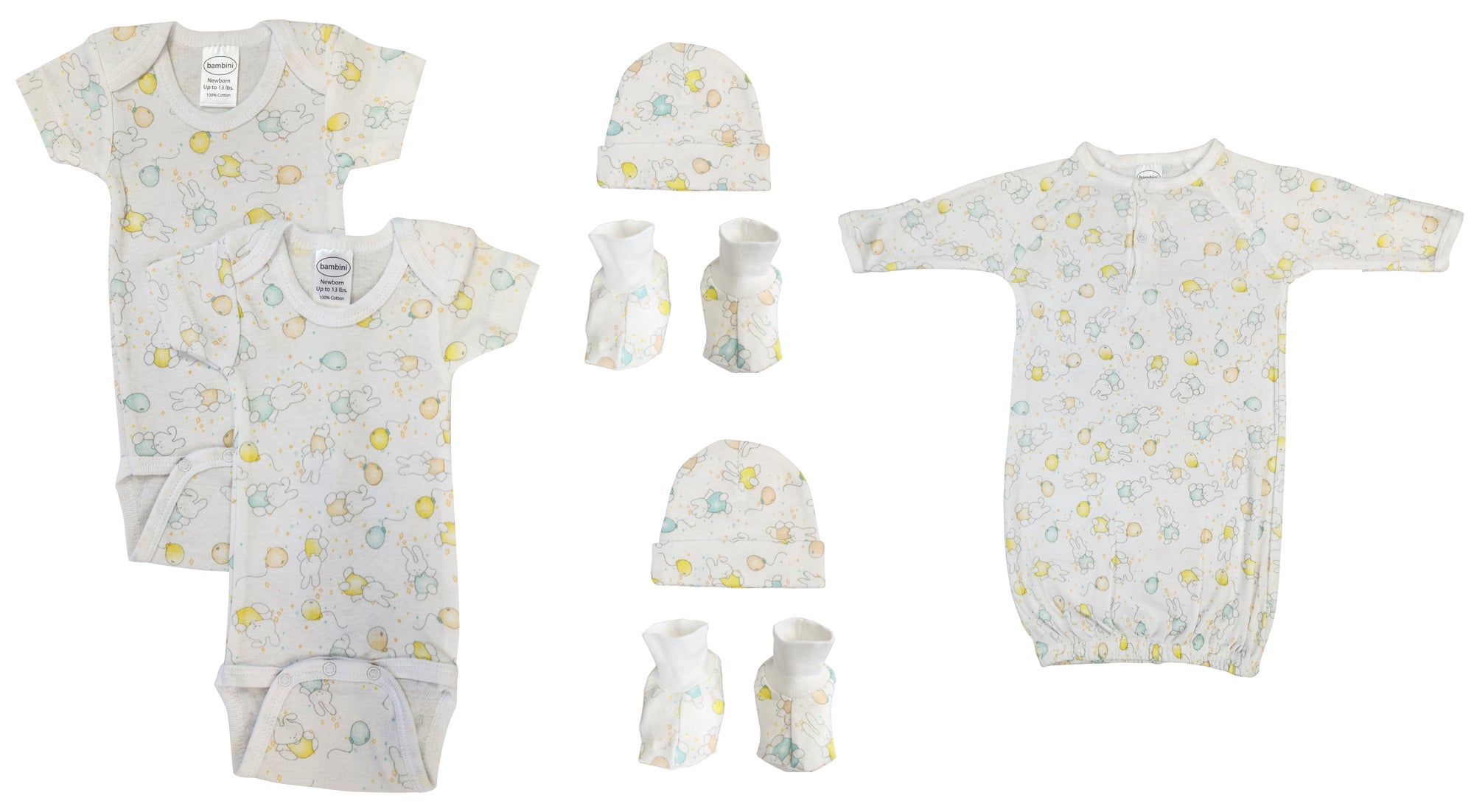 Unisex Newborn Baby 7 Pc  Sets Nc_0659 - GreatEagleInc