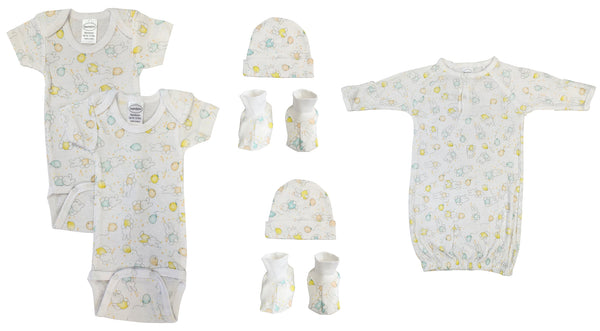 Unisex Newborn Baby 7 Pc  Sets Nc_0659 - GreatEagleInc