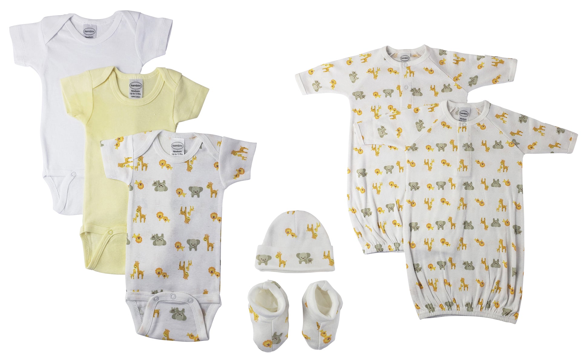 Unisex Newborn Baby 7 Pc  Sets Nc_0683 - GreatEagleInc
