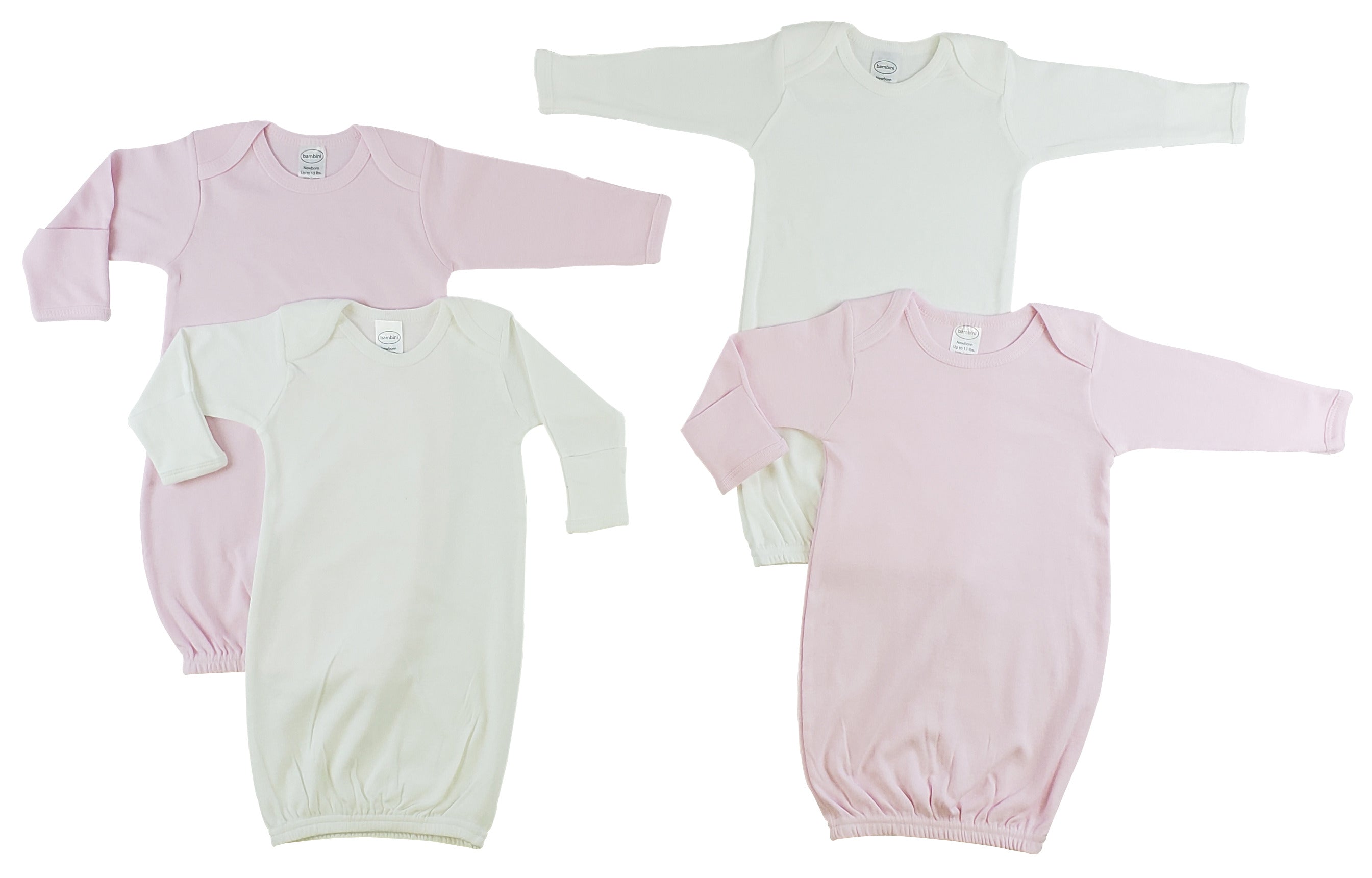 Infant Gowns - 4 Pack Cs_0079 - GreatEagleInc