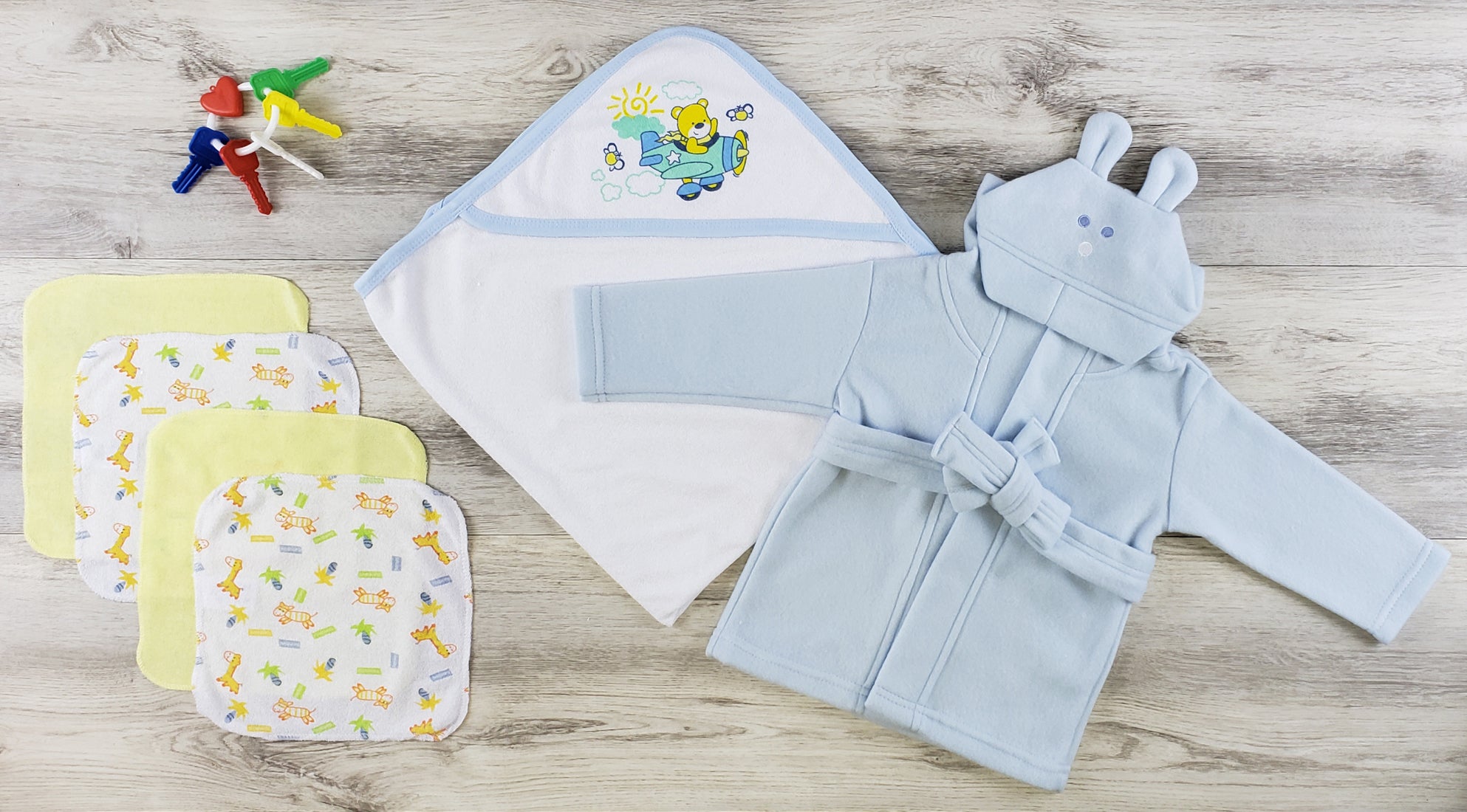 Hooded Towel, Hats And Wash Cloths Ls_0618 - GreatEagleInc