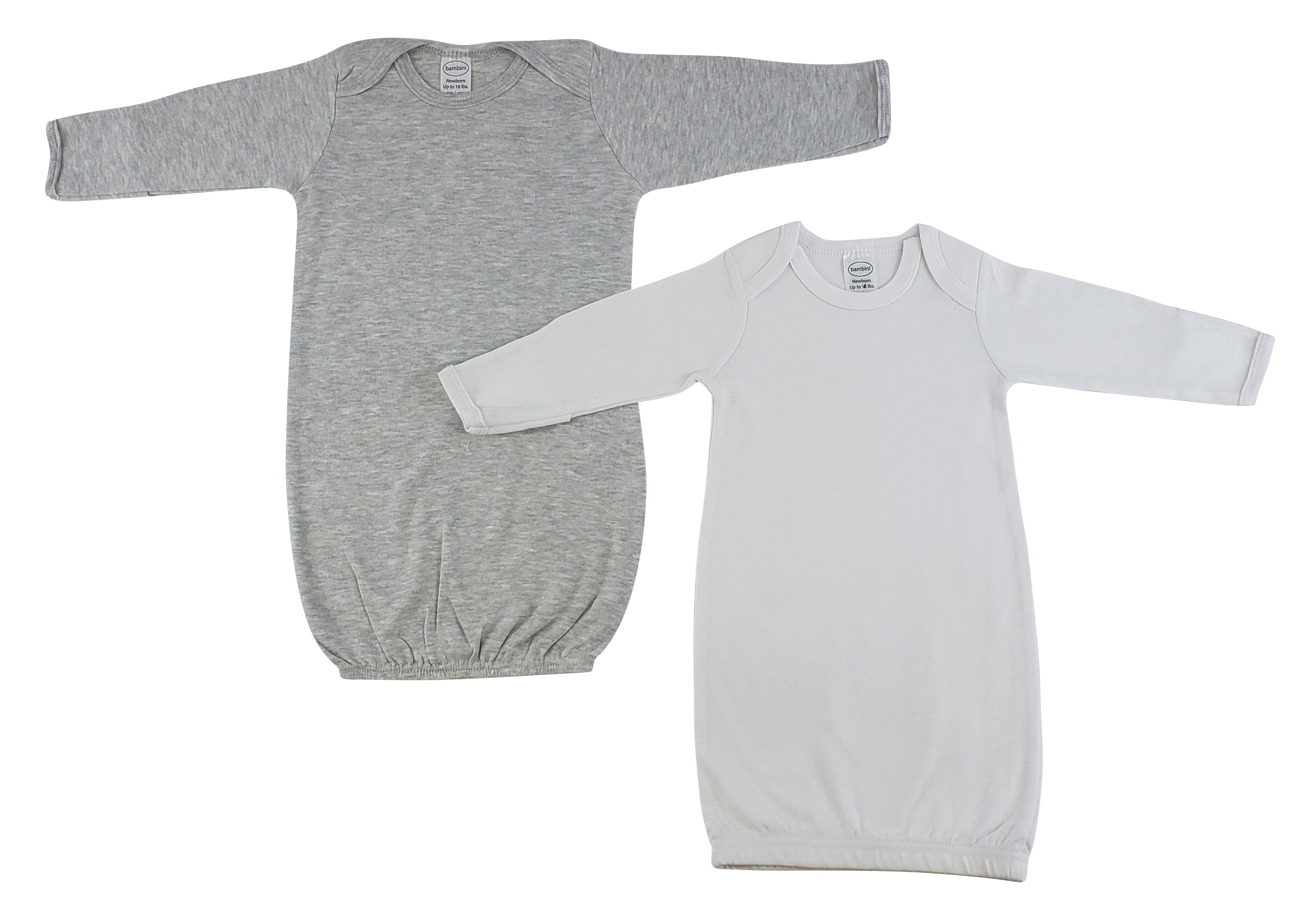 Newborn Baby Girls 2 Pc Gown Set Ls_0683 - GreatEagleInc