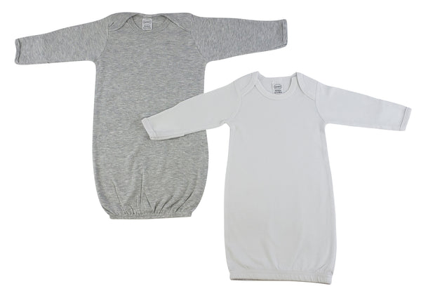 Newborn Baby Girls 2 Pc Gown Set Ls_0683 - GreatEagleInc