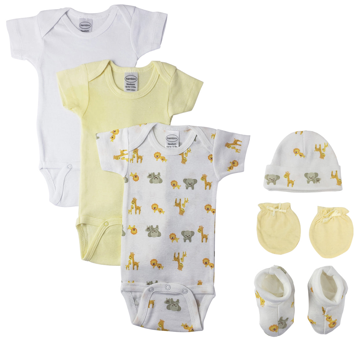 Unisex Newborn Baby 6 Pc  Sets Nc_0680 - GreatEagleInc