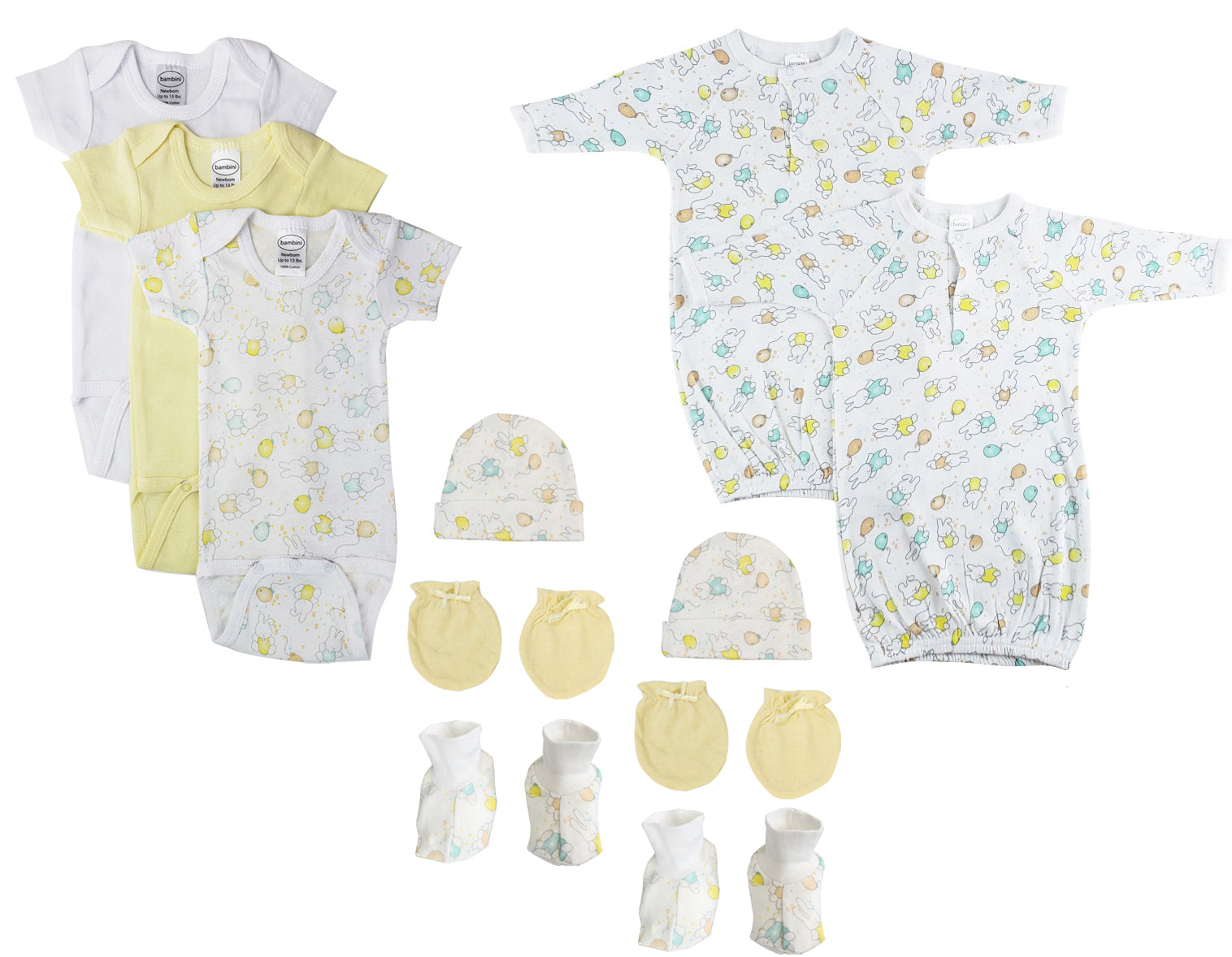 Unisex Newborn Baby 11 Pc  Sets Nc_0649 - GreatEagleInc