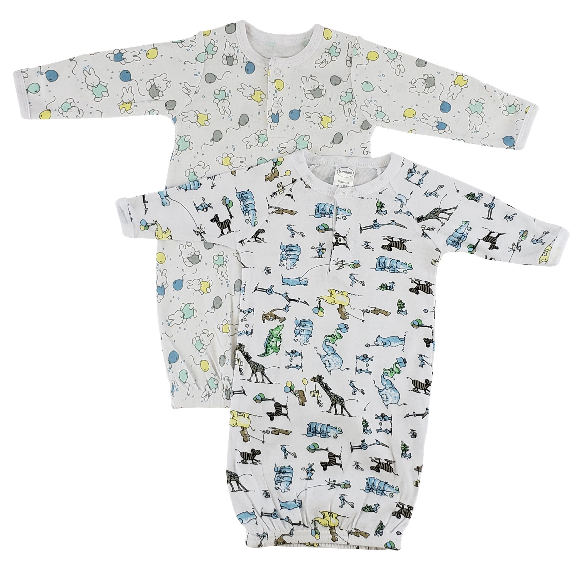 Infant Gowns - 2 Pack Cs_0081 - GreatEagleInc