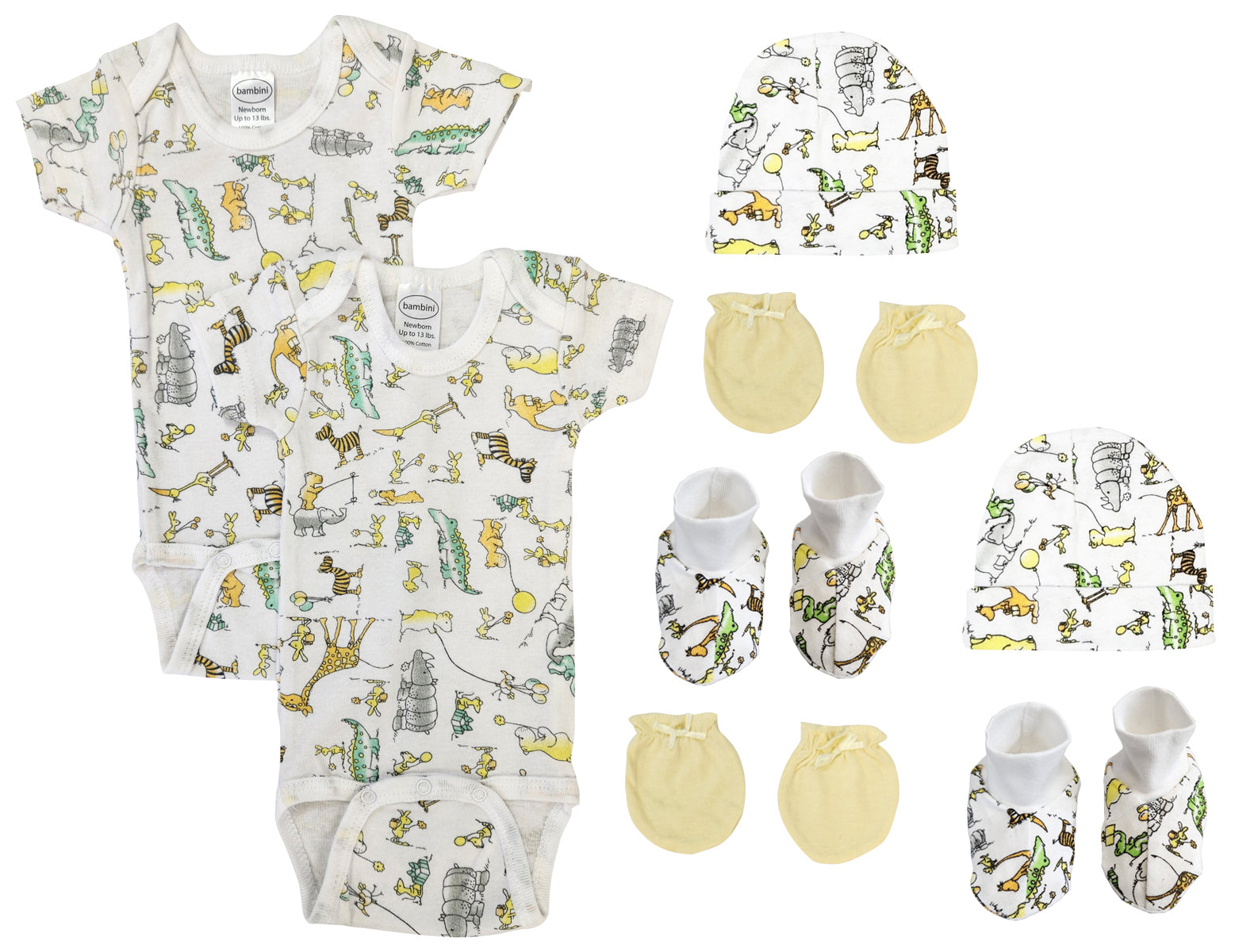 Unisex Newborn Baby 8 Pc  Sets Nc_0568 - GreatEagleInc