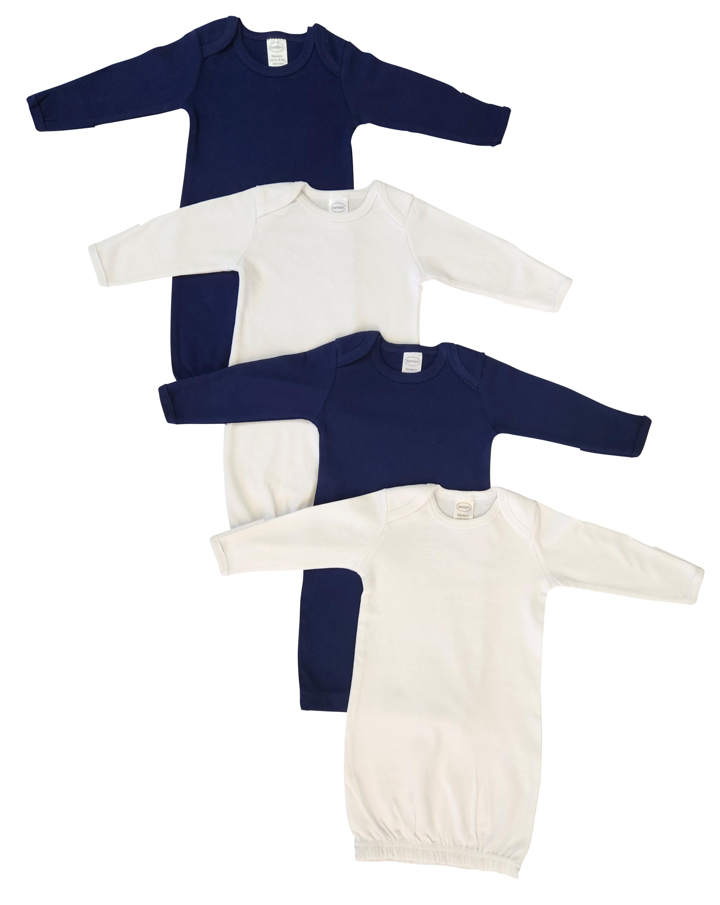 Unisex Newborn Baby 4 Piece Gown Set Nc_0889 - GreatEagleInc