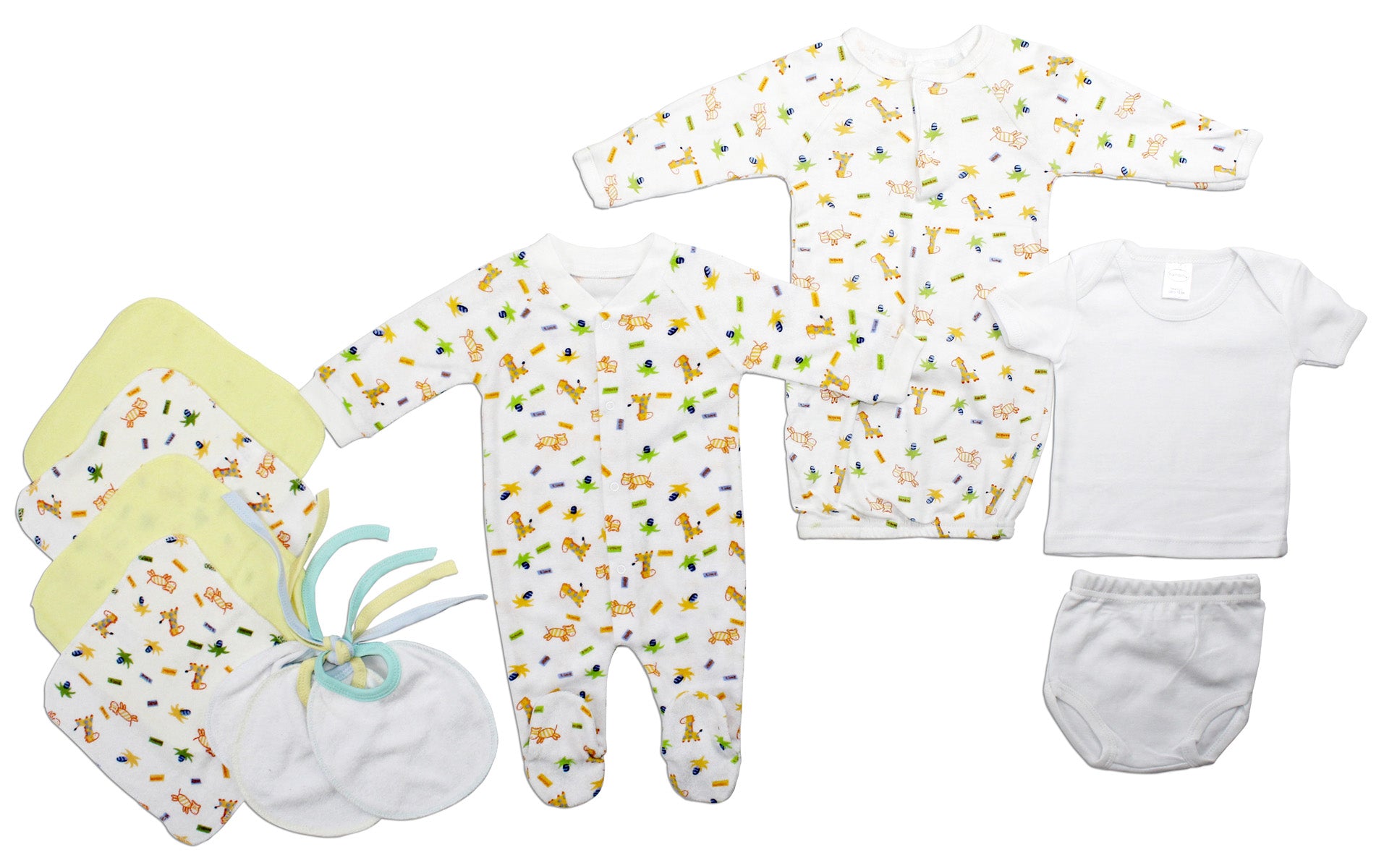 Unisex Newborn Baby 11 Pc  Baby Shower Gift Set Ls_0131 - GreatEagleInc