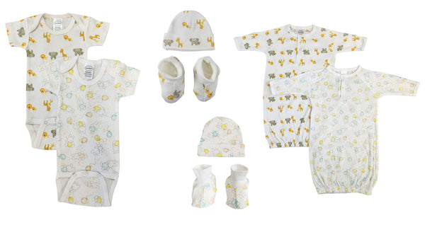 Unisex Newborn Baby 8 Pc  Sets Nc_0667 - GreatEagleInc