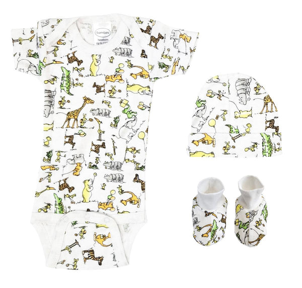 Unisex Newborn Baby 3 Pc  Sets Nc_0559 - Infant Wear