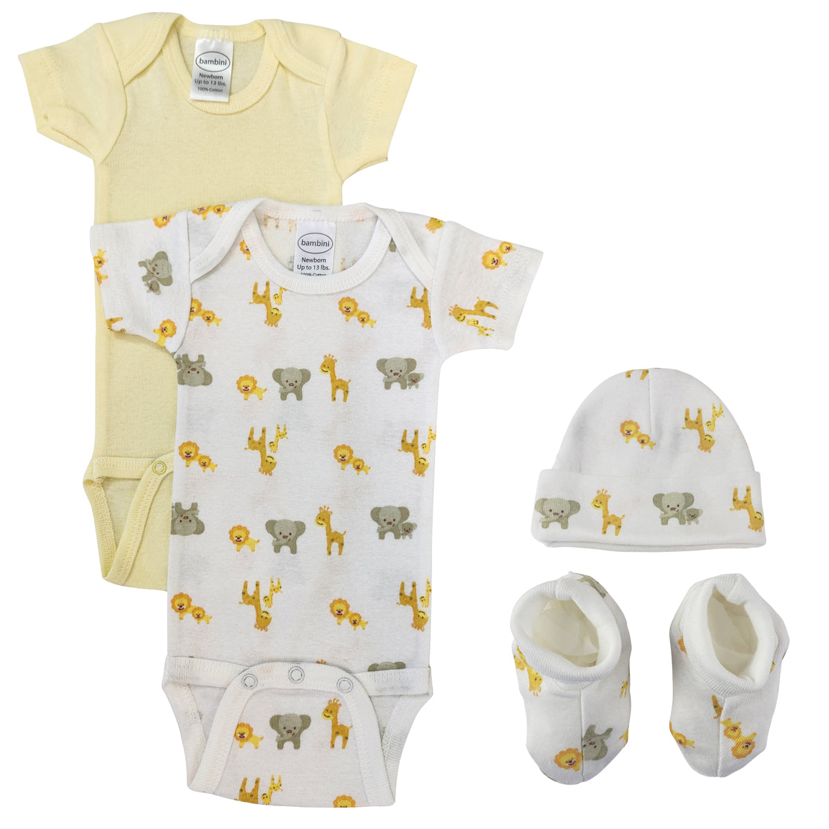 Unisex Newborn Baby 4 Pc  Sets Nc_0674 - GreatEagleInc