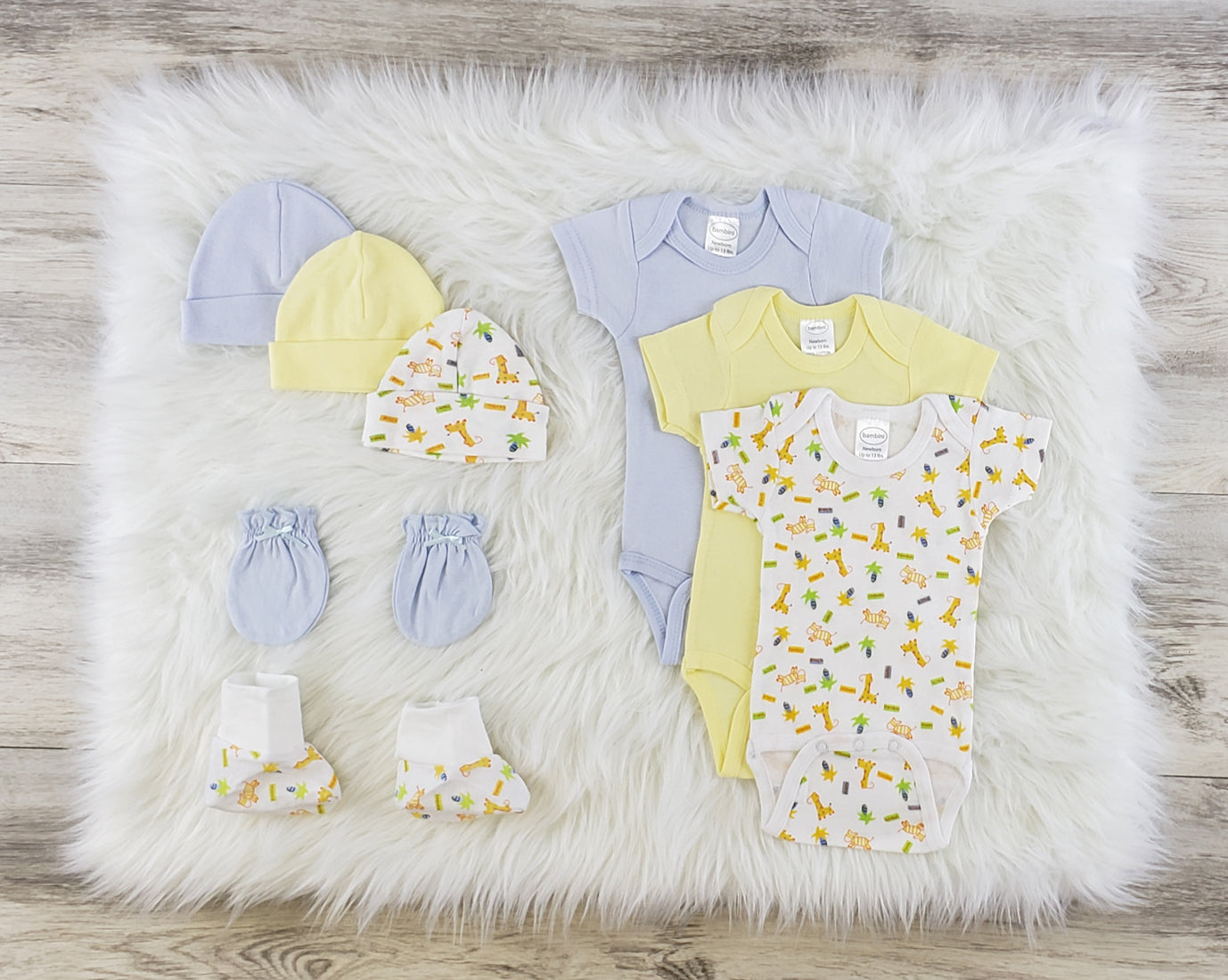 8 Pc  Baby Clothes Set Ls_0614nb - GreatEagleInc