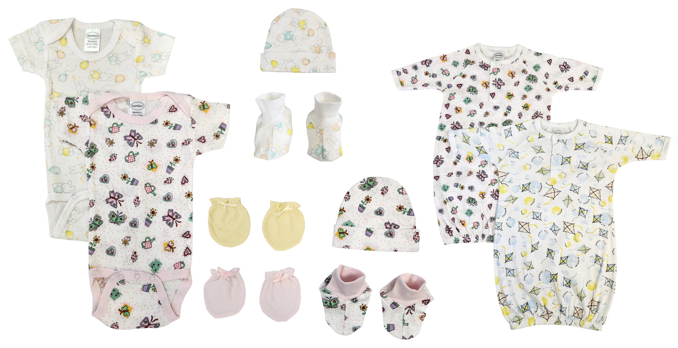 Newborn Baby Girl 10 Pc  Sets Nc_0627 - GreatEagleInc