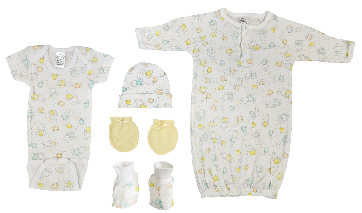 Unisex Newborn Baby 5 Pc  Sets Nc_0672 - GreatEagleInc