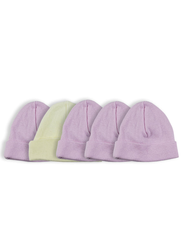 Girls Baby Cap (pack Of 5) Ls_0519 - GreatEagleInc