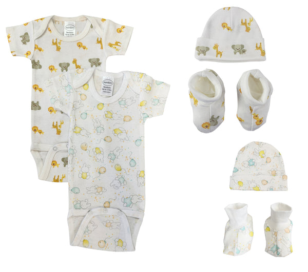 Unisex Newborn Baby 6 Pc  Sets Nc_0663 - GreatEagleInc