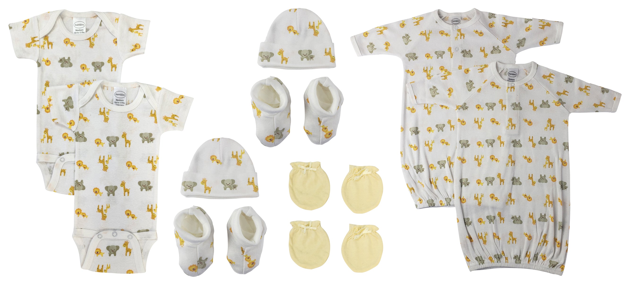 Unisex Newborn Baby 10 Pc  Sets Nc_0697 - GreatEagleInc