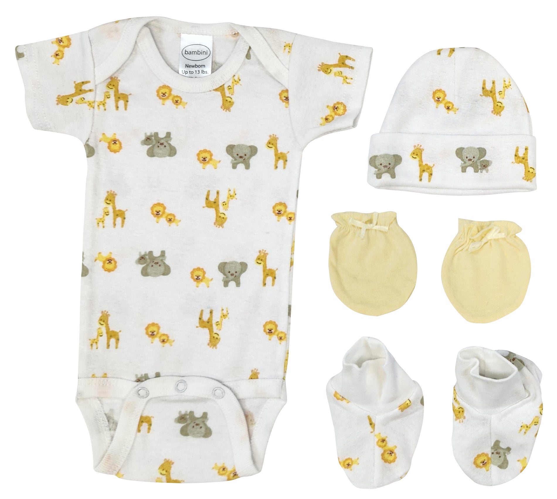 Unisex Newborn Baby 4 Pc  Sets Nc_0690 - GreatEagleInc