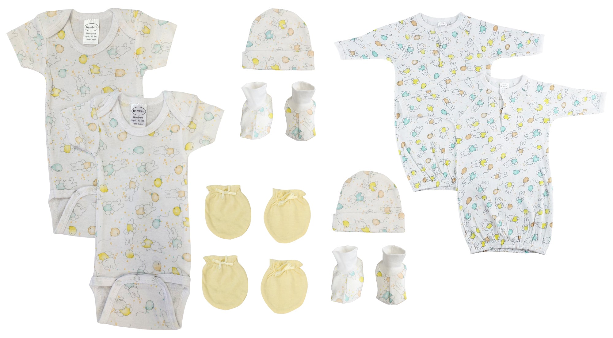 Unisex Newborn Baby 10 Pc  Sets Nc_0662 - GreatEagleInc