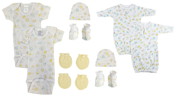Unisex Newborn Baby 10 Pc  Sets Nc_0662 - GreatEagleInc