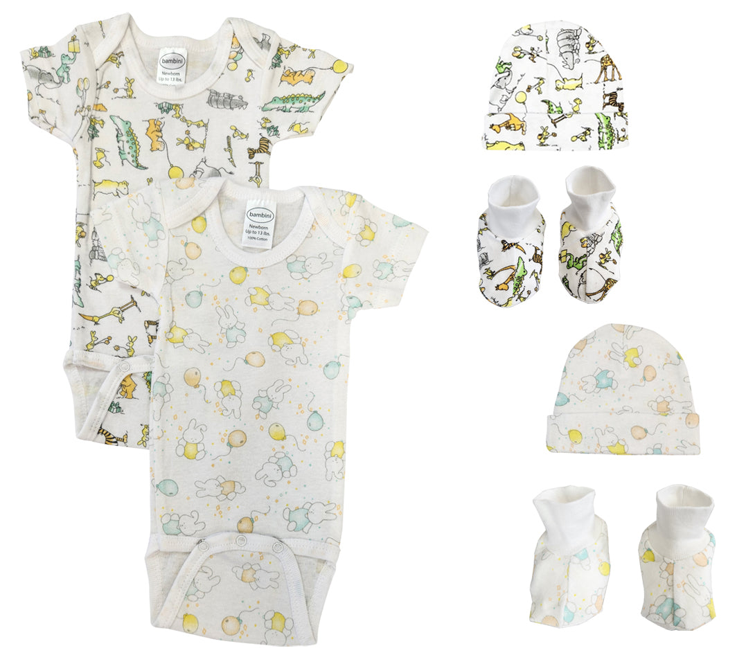 Unisex Newborn Baby 6 Pc  Sets Nc_0573 - GreatEagleInc