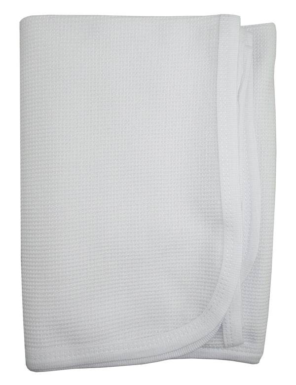 White Thermal Receiving Blanket 3220w - Infant Wear