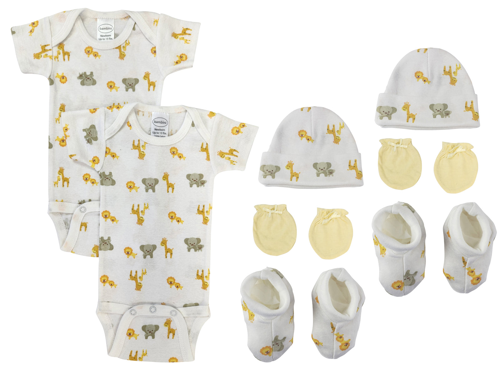 Unisex Newborn Baby 8 Pc  Sets Nc_0692 - GreatEagleInc
