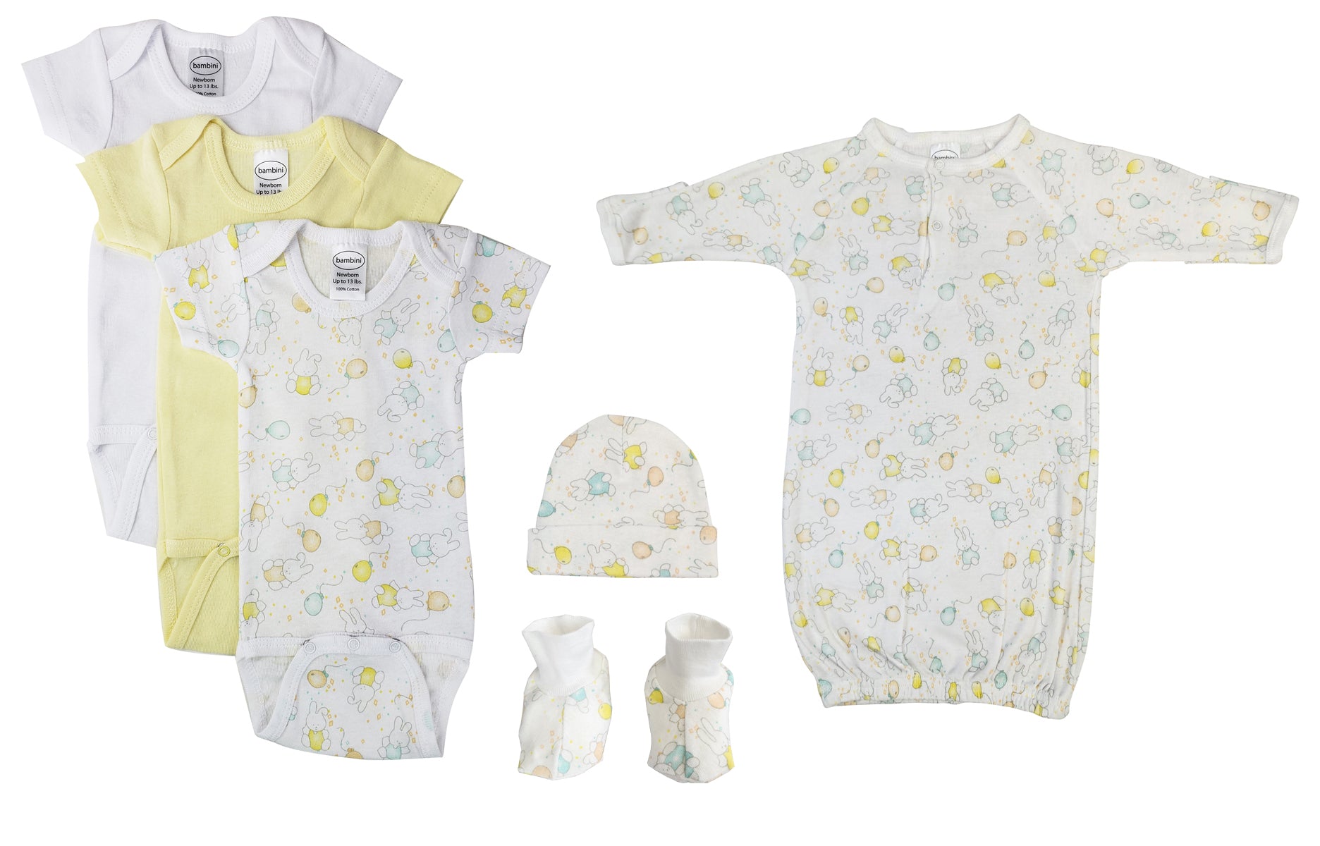 Unisex Newborn Baby 6 Pc  Sets Nc_0640 - GreatEagleInc